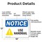 Signmission Safety Culture Sign, 18 in Width, Aluminum, Rectangle OS-2PACK-NS-A-1218-L-16785 - alternate 7
